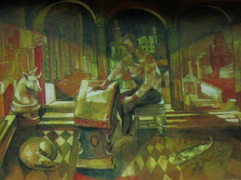 Peter Weiss, Der Schreiber (Lo scrittore), 1946