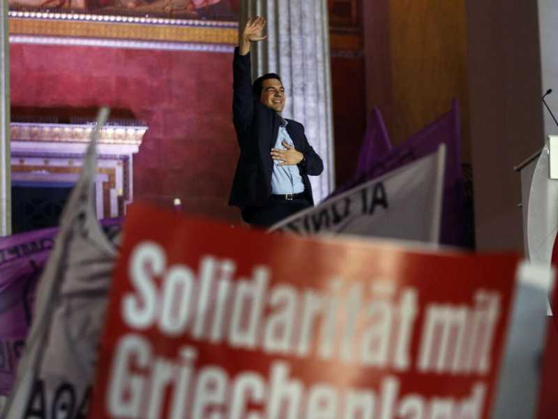 Alexis Tsipras (foto LaPresse)