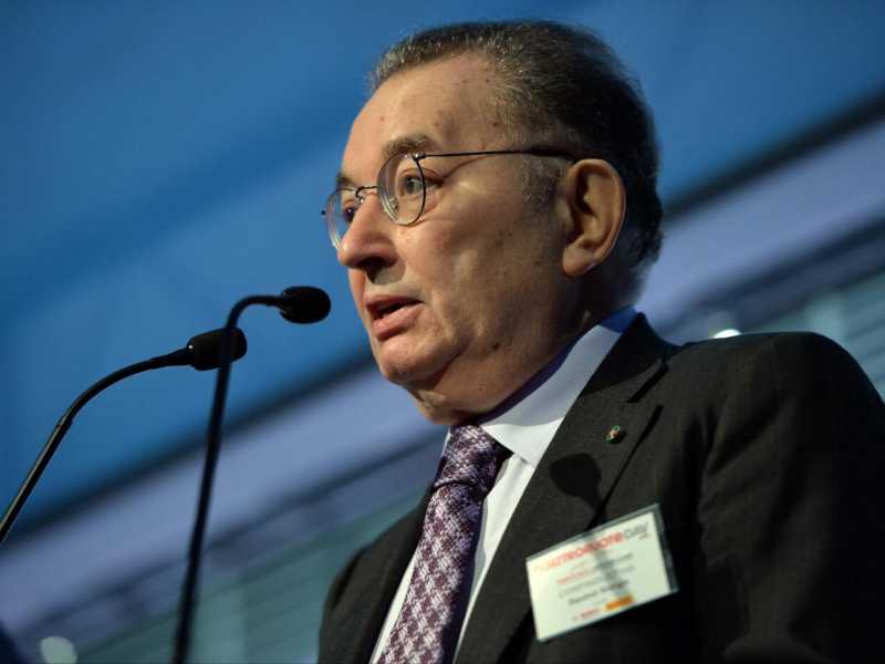 Giorgio Squinzi (foto LaPresse)