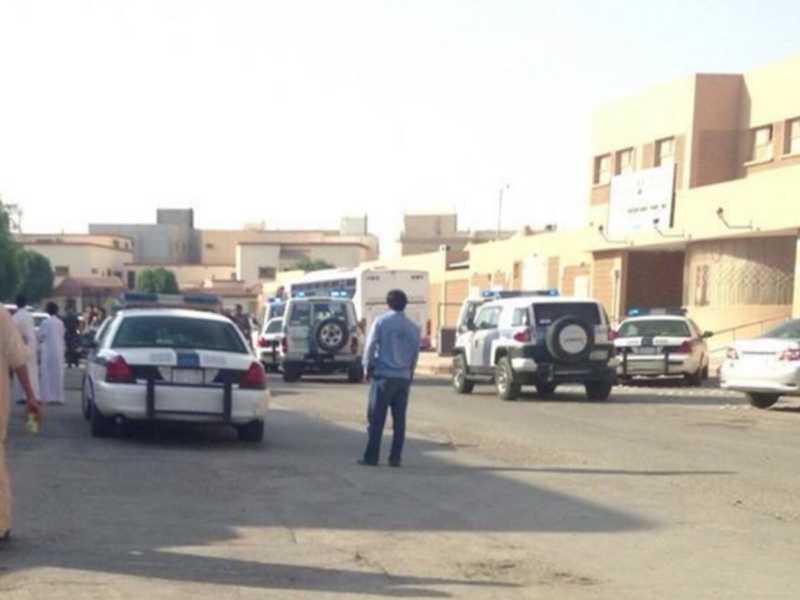 Il luogo dell'attentato a Riad in una foto scattata da un testimone (fonte: Twitter)