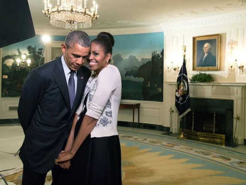 Gli auguri di Pasqua della first lady Michelle Obama dal suo profilo Twitter (foto LaPresse)