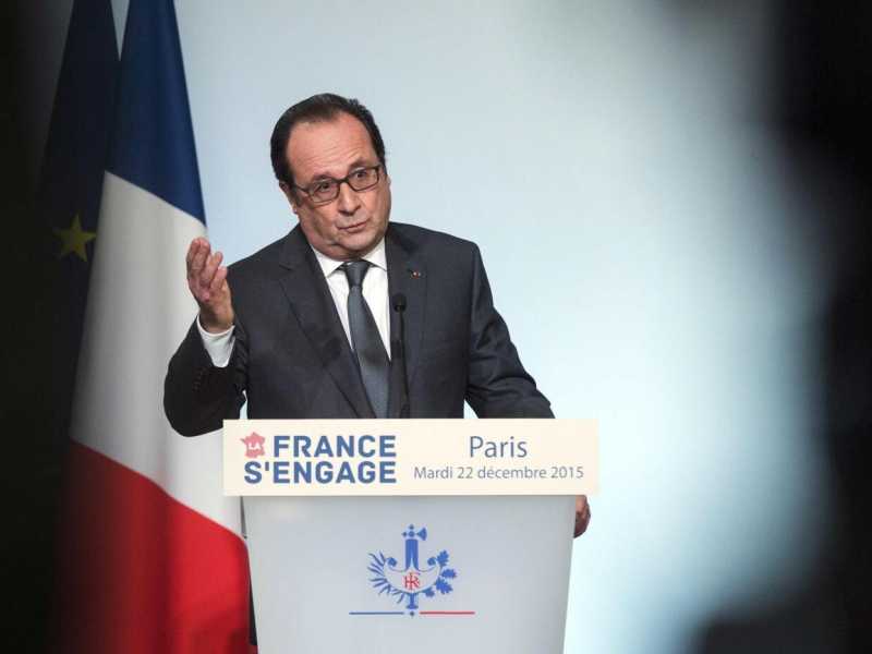 Fran&ccedil;ois Hollande (foto LaPresse)