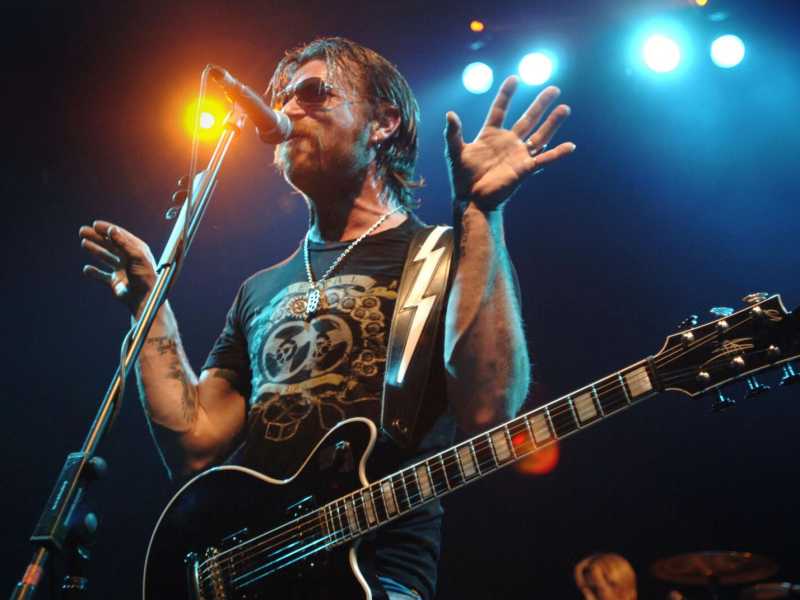 Jesse Hughes, leader degli Eagles of Death Metal (foto LaPresse)