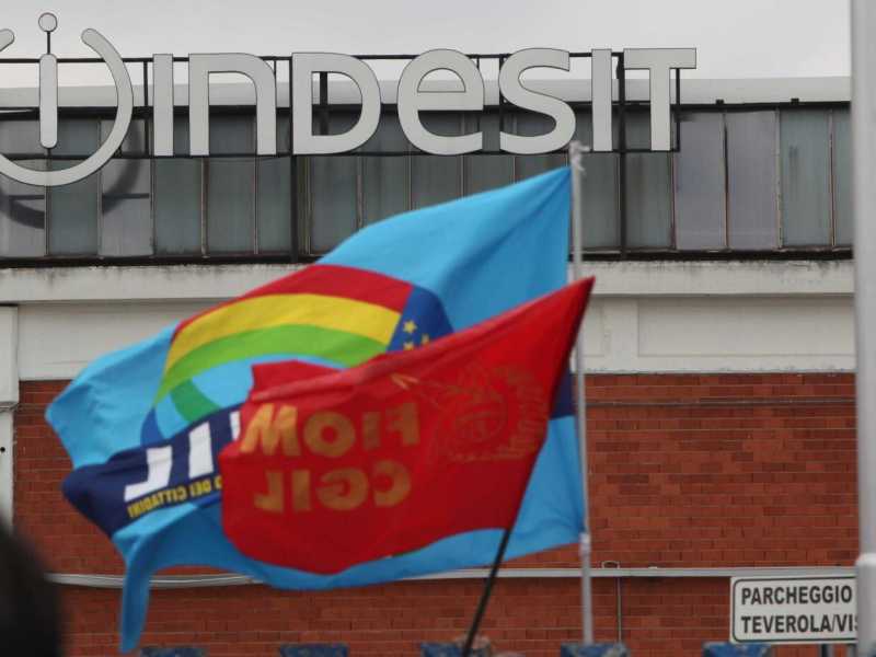 Uno stabilimento di Indesit 8Foto La Presse)