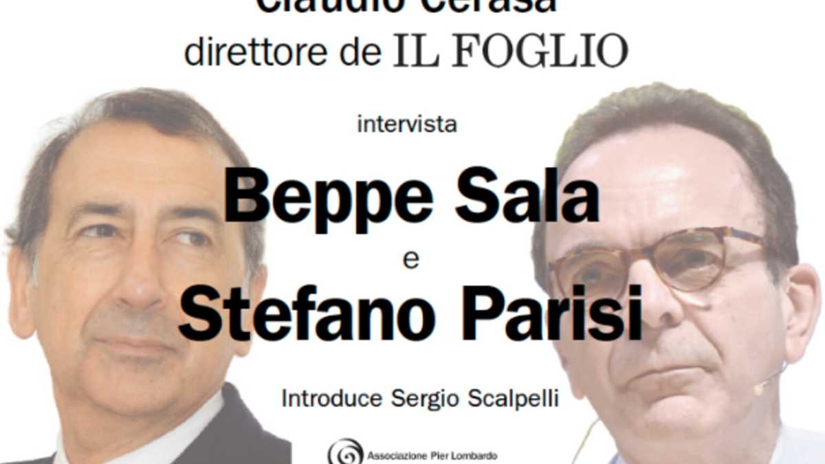 Immagine di Sala vs. Parisi. Venerdì 20 maggio il Foglio intervista i candidati sindaco