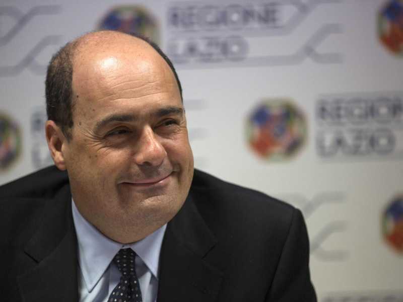 Il governatore del Lazio, Nicola Zingaretti (foto LaPresse)