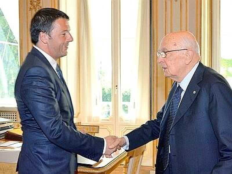 Il tesoro che Renzi porta a Napolitano per indurlo a premere il tasto finish