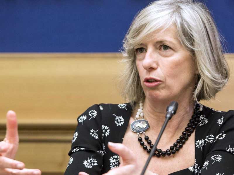 Il ministro dell'Istruzione, Stefania Giannini