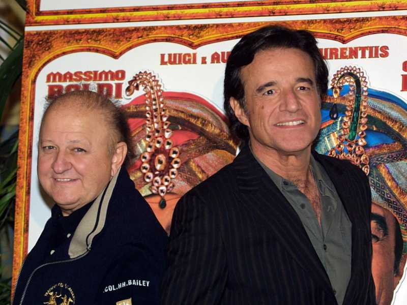 CHRISTIAN DE SICA E MASSIMO BOLDI - Foto LaPresse
