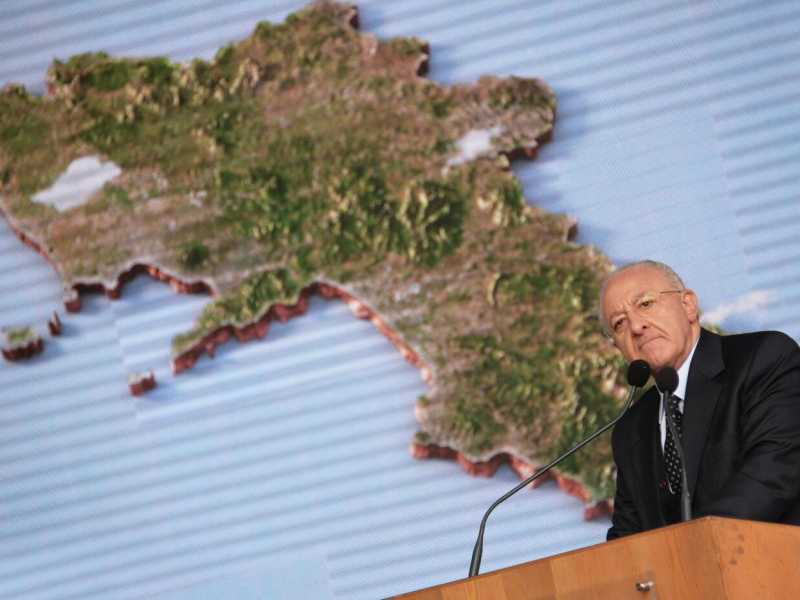 Vincenzo De Luca (foto LaPresse)