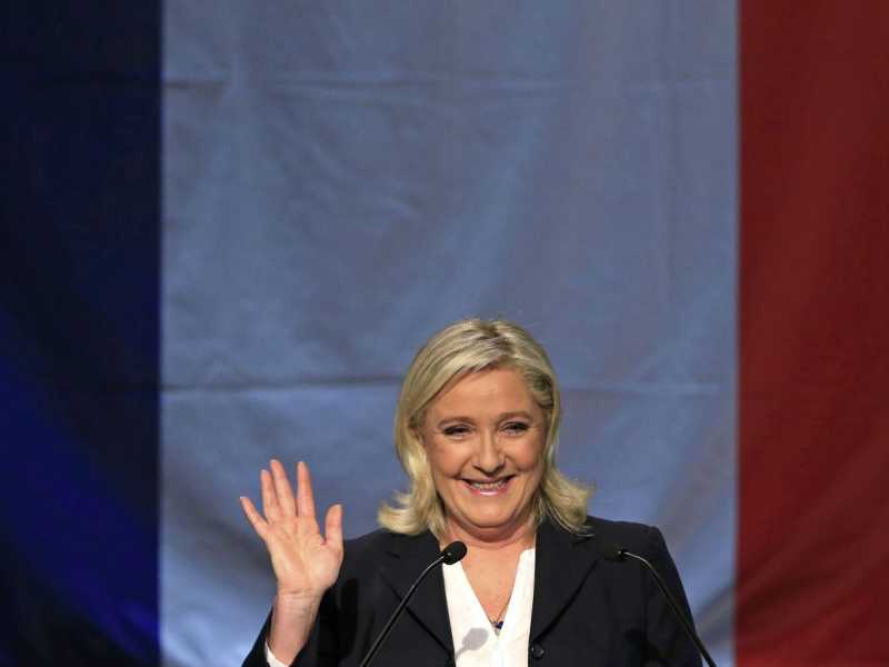 Marine Le Pen (foto LaPresse)