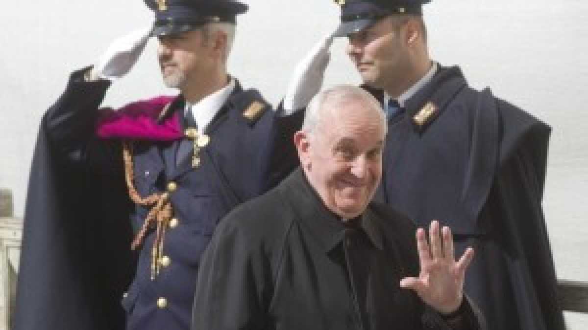 Immagine di Mi piace il Papa povero, ho deciso che lascio tutto al Vaticano