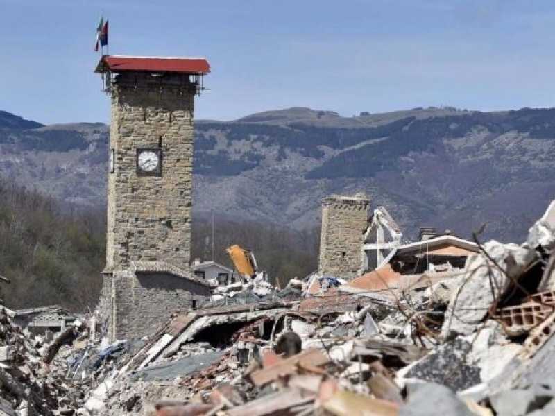 Amatrice (foto LaPresse)
