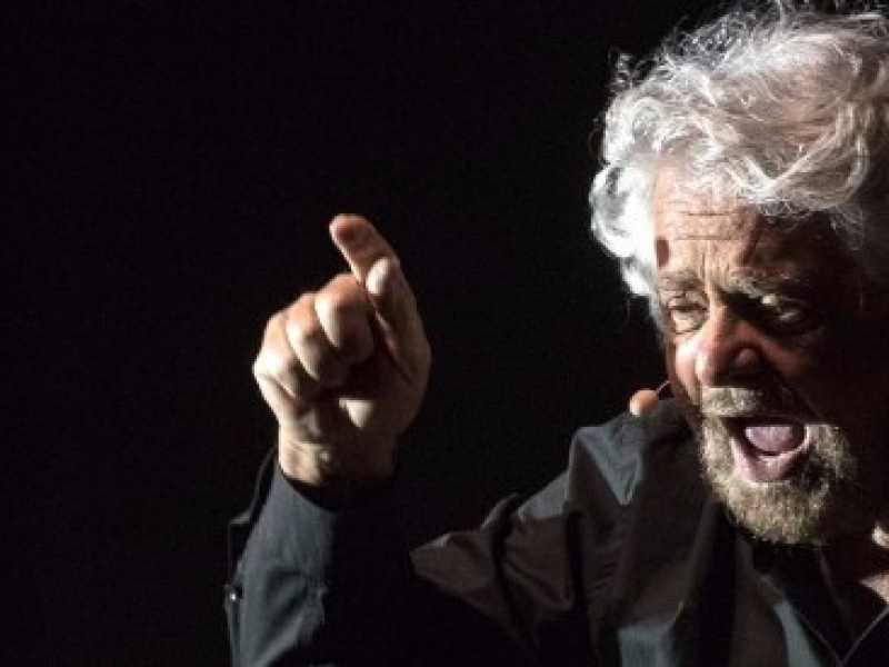 Beppe Grillo (foto LaPresse)
