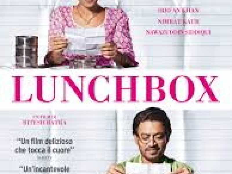 LUNCHBOX di Ritesh Batra, con Irrfan Khan, Nimrat Kaur, Bharati Achrekar, Denzil Smith