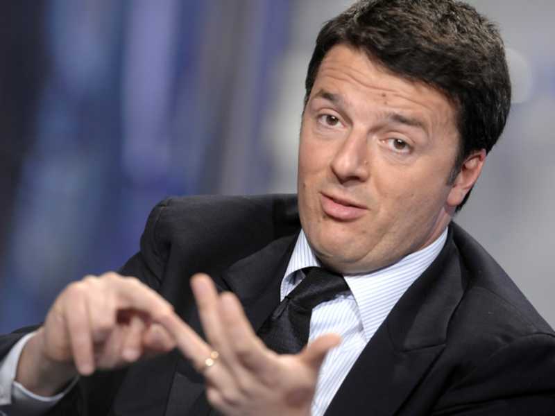 Il presidente del Consiglio Matteo Renzi (foto LaPresse)