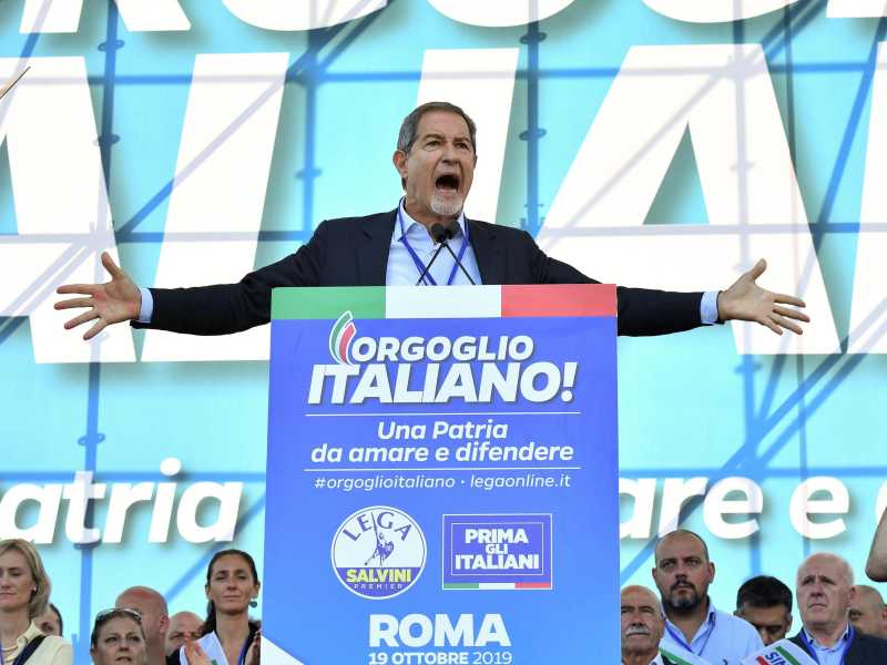 Il presidente della Regione Sicilia, Nello Musumeci (foto Ansa)