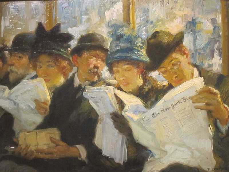 "Morning news" di Francis Luis Mora&nbsp;