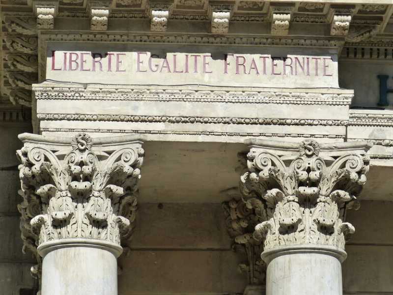 Libert&eacute; egalit&eacute; fraternit&eacute;