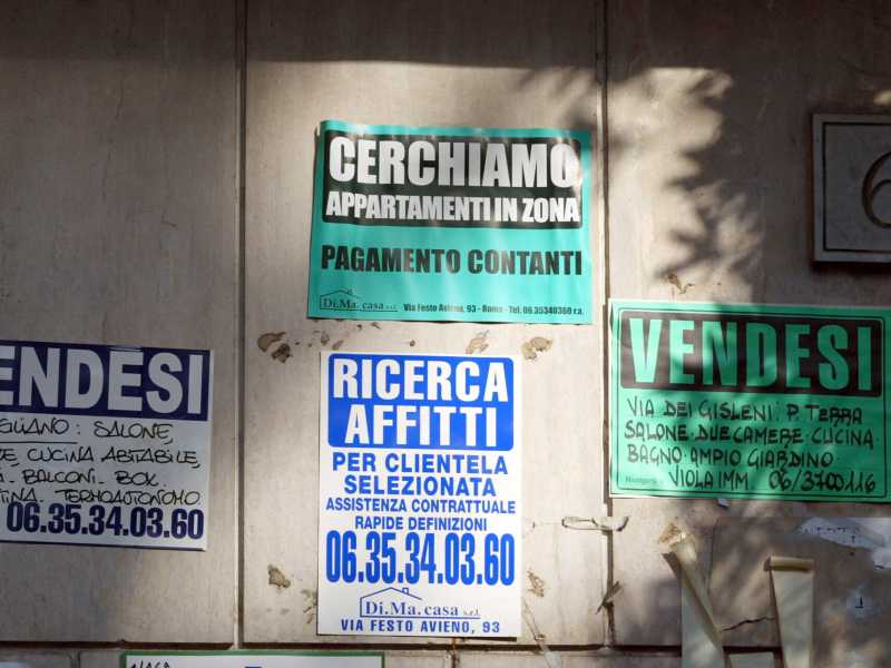 Il mercato immobiliare è stabile e i romani acquistano in zone semicentrali