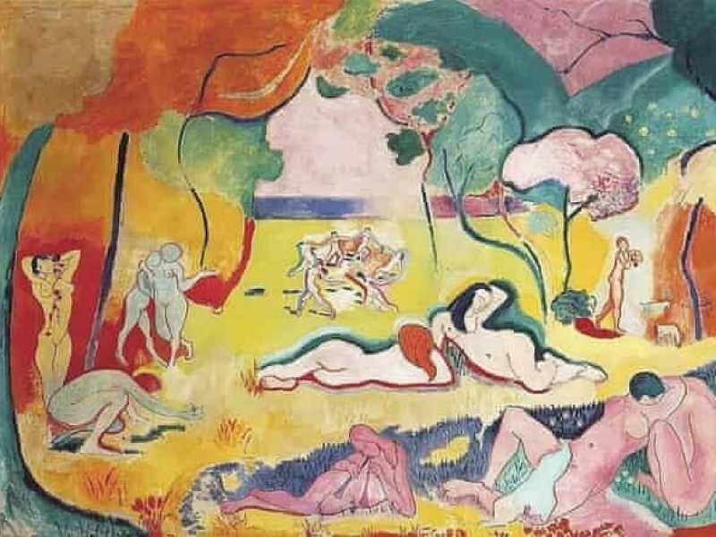 La gioia di vivere, Henry Matisse, 1905-06, fondazione Barnes&nbsp;<br />