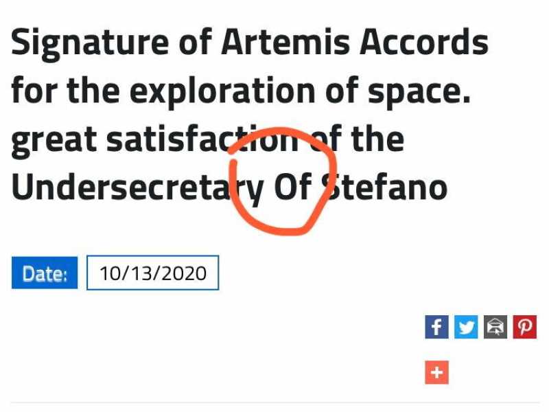 La Farnesina inciampa in Google Translate. E il vice di Di Maio diventa "Of" Stefano