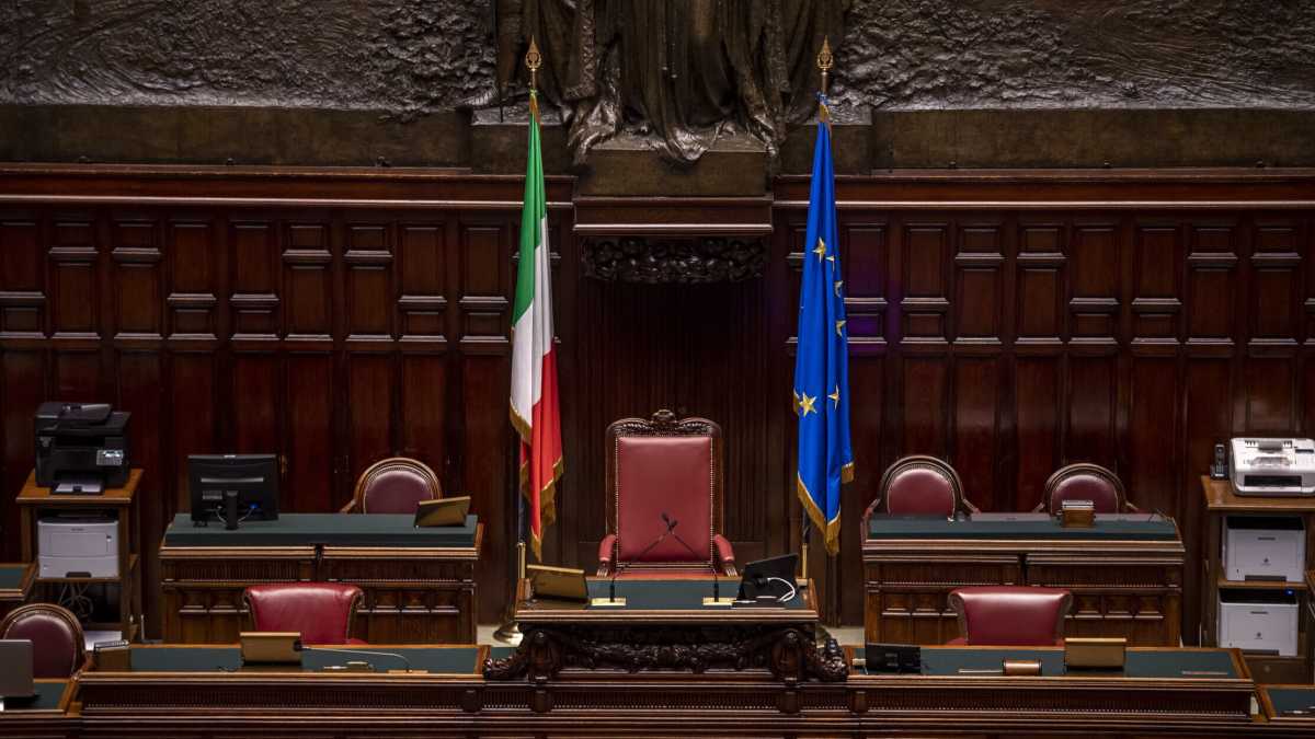 Immagine di Palazzo San Macuto, dove i deputati fanno il tampone alla chetichella