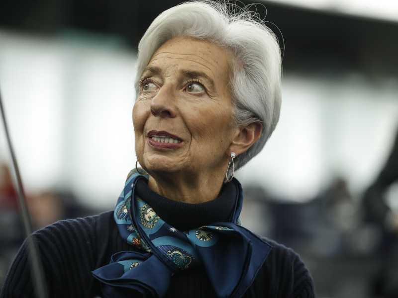 Christine Lagarde (foto LaPresse)&nbsp;<br />
