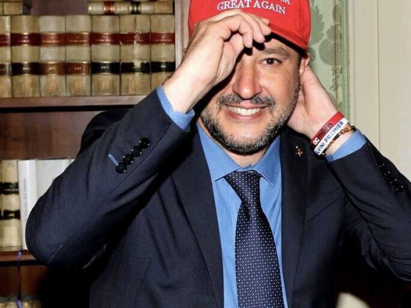 Foto via Twitter (@matteosalvinimi)&nbsp;<br />
