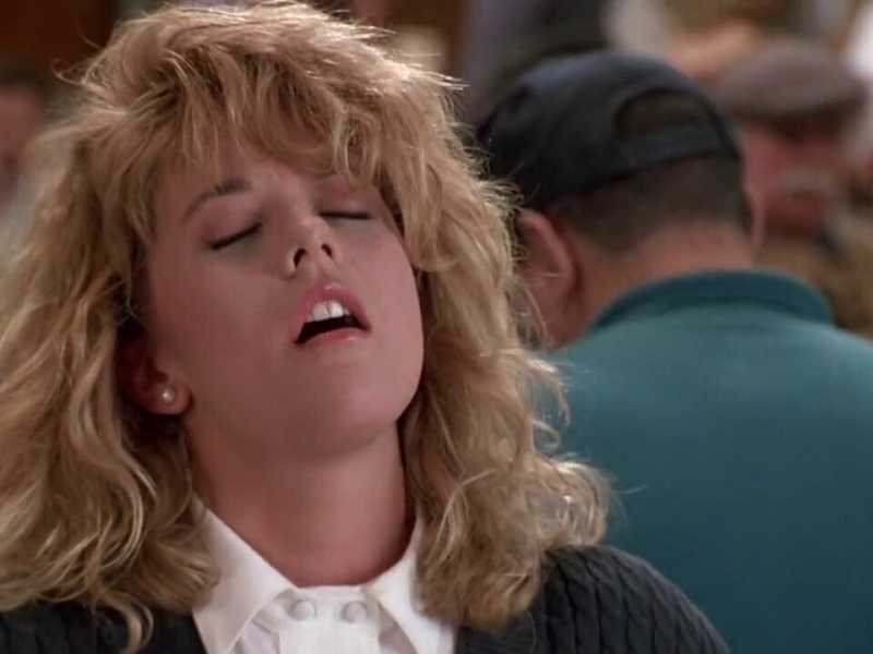 Meg Ryan nella celebre scena di Harry ti presento Sally&nbsp;<br />