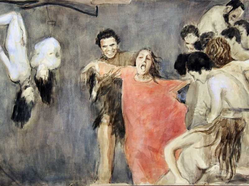 Adrian Paci, &ldquo;Secondo Pasolini&rdquo; (Decameron) dettaglio, 2006 (Olycom)&nbsp;<br />