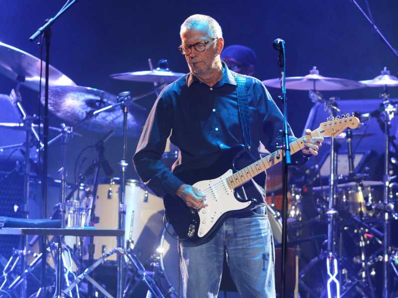 Eric Clapton (foto LaPresse)