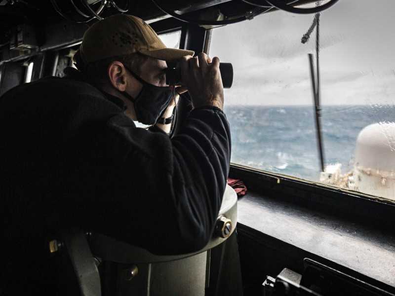 &nbsp;(Mass Communication Specialist 2nd Class Markus Castaneda/U.S. Navy via AP)