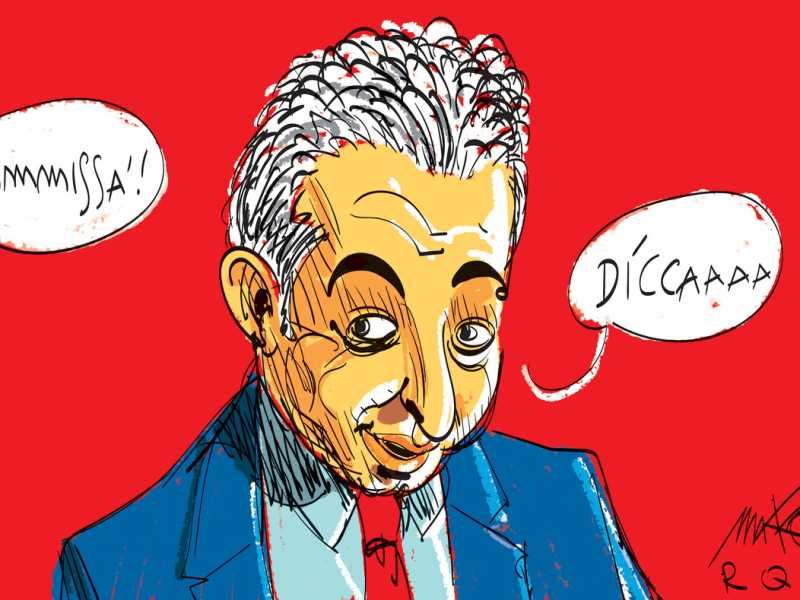 Domenico Arcuri visto da Makkox&nbsp;<br />