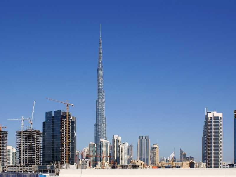 Il Burj Khalifa di Dubai, il grattacielo pi&ugrave; alto del mondo (foto Wikipedia)