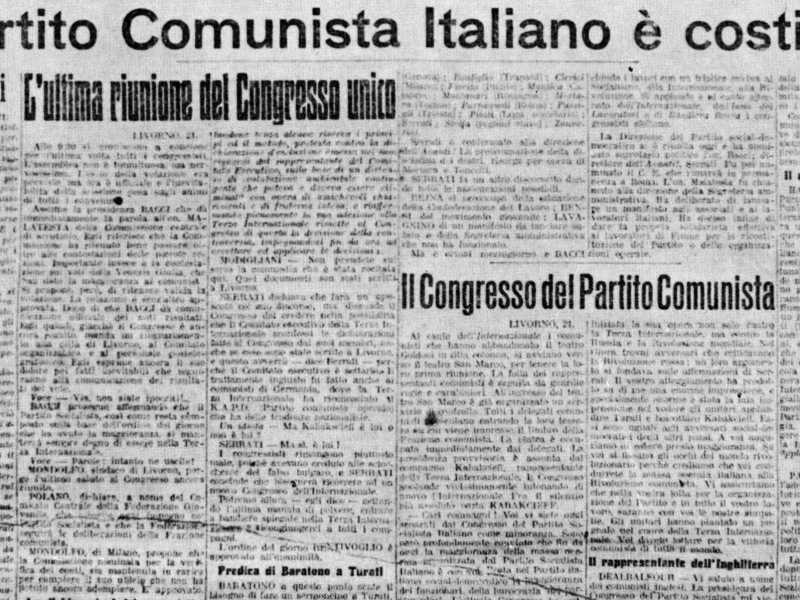 Quando a Livorno nacque il Partito comunista