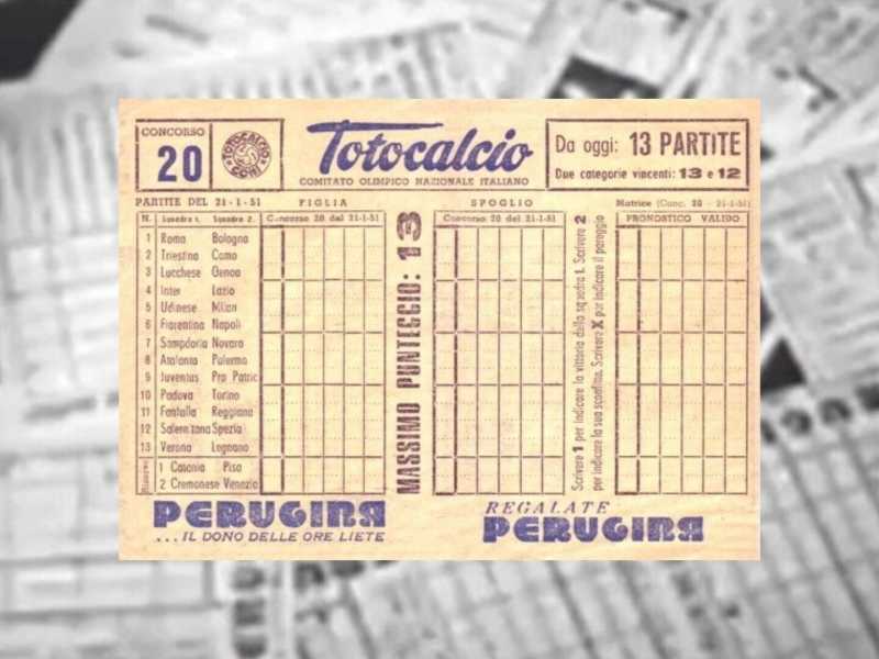 Fu il Totocalcio a eliminare secoli di pregiudizi sul numero tredici