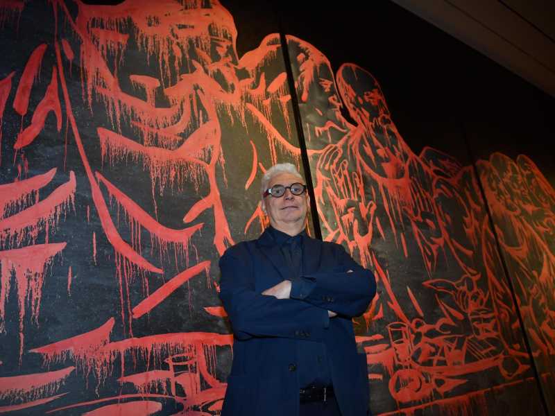 Demetrio Paparoni (foto Ansa)