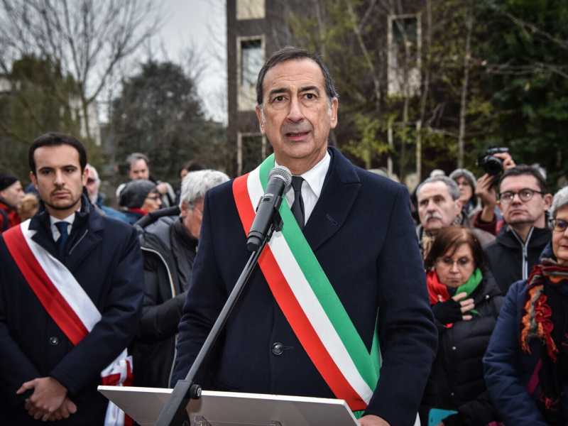 Il sindaco di Milano Beppe Sala (foto LaPresse)&nbsp;<br />