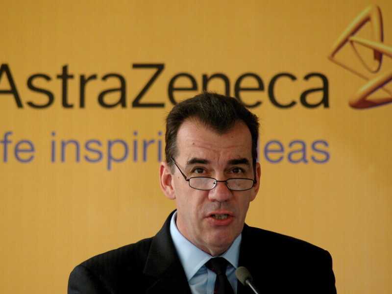 David Brennan, Ceo di AstraZeneca (EPA/MANJUNATH KIRAN)
