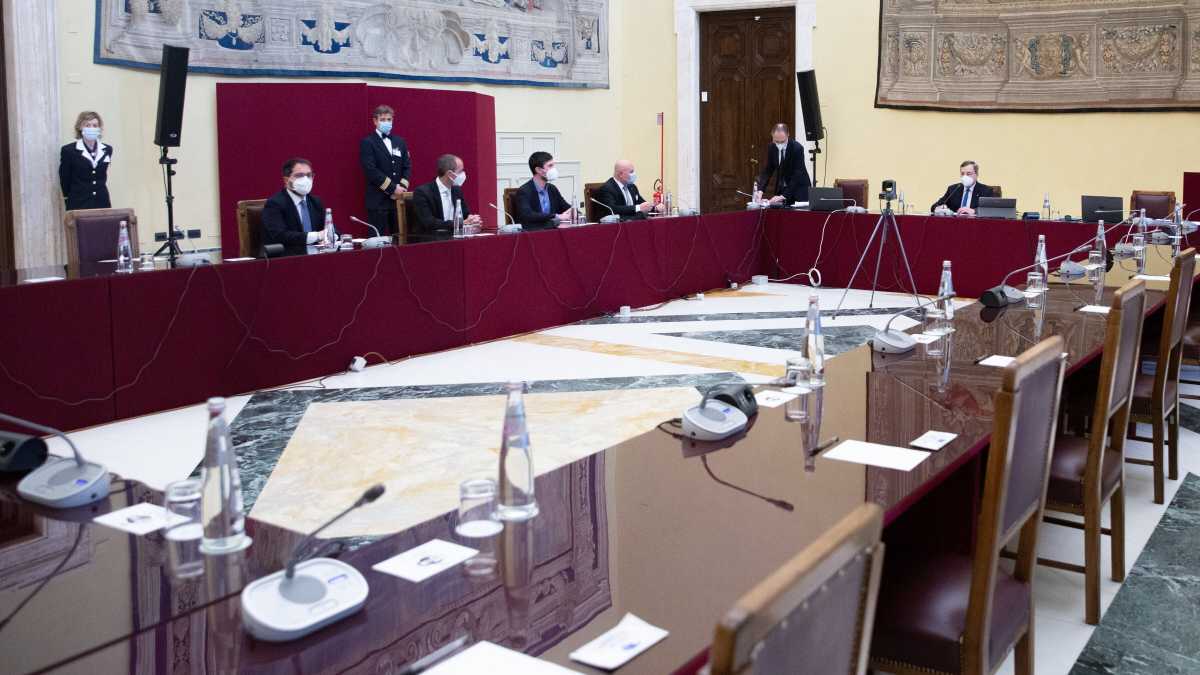 Immagine di Il calendario delle consultazioni con Mario Draghi