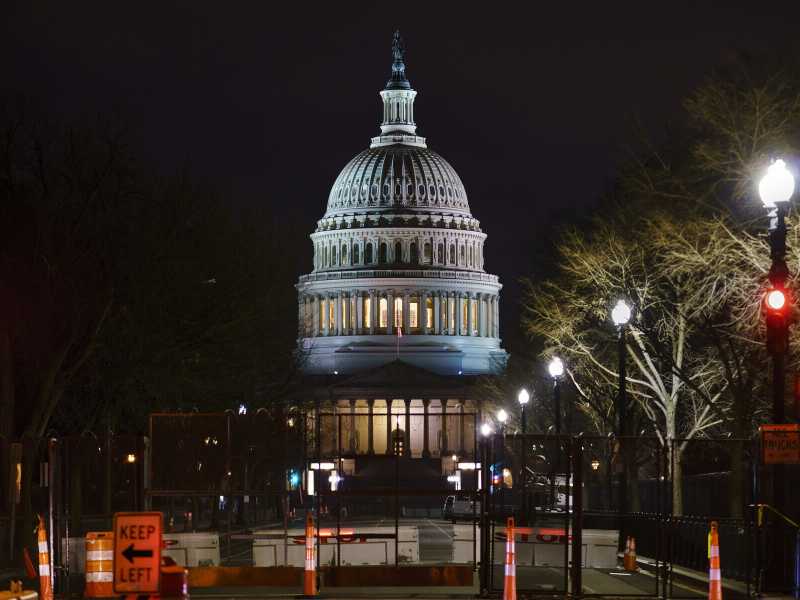 Il campidoglio di Washington (AP Photo/J. Scott Applewhite)<br />&nbsp;<br />