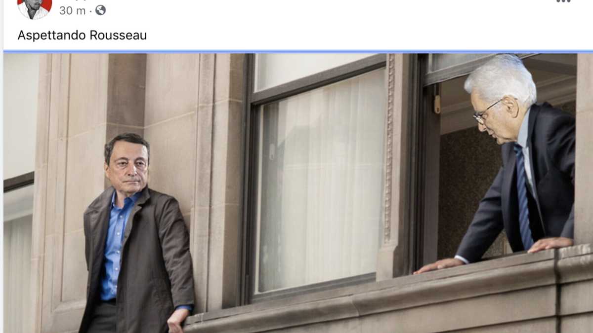 Immagine di Rousseau, cosa succede se vince il No a Draghi?
