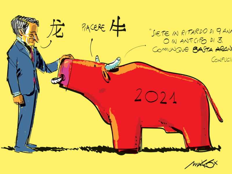 Il capodanno cinese visto da Makkox&nbsp;