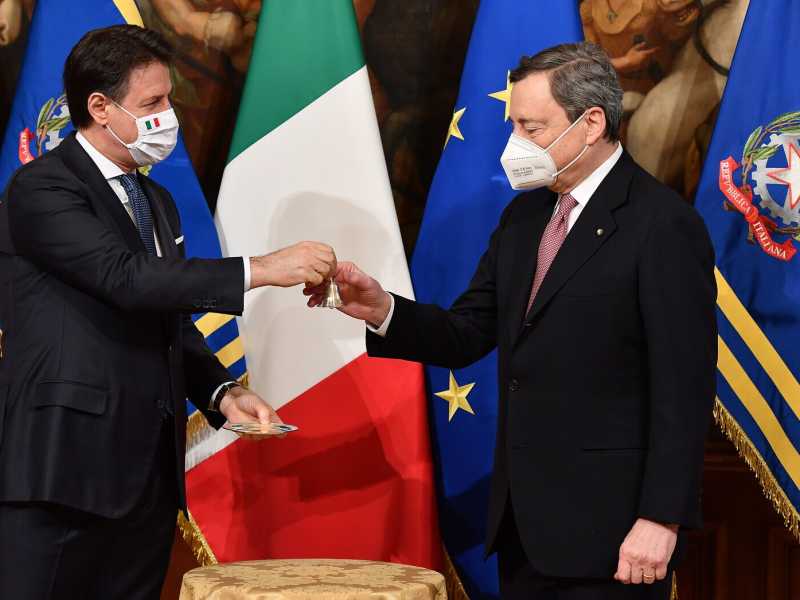 Foto Ettore Ferrari/POOL Ansa/LaPresse
