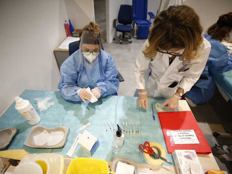 Hub vaccinale all&rsquo;Auditorium di Roma dal 15 febbraio (LaPresse)&nbsp;<br />