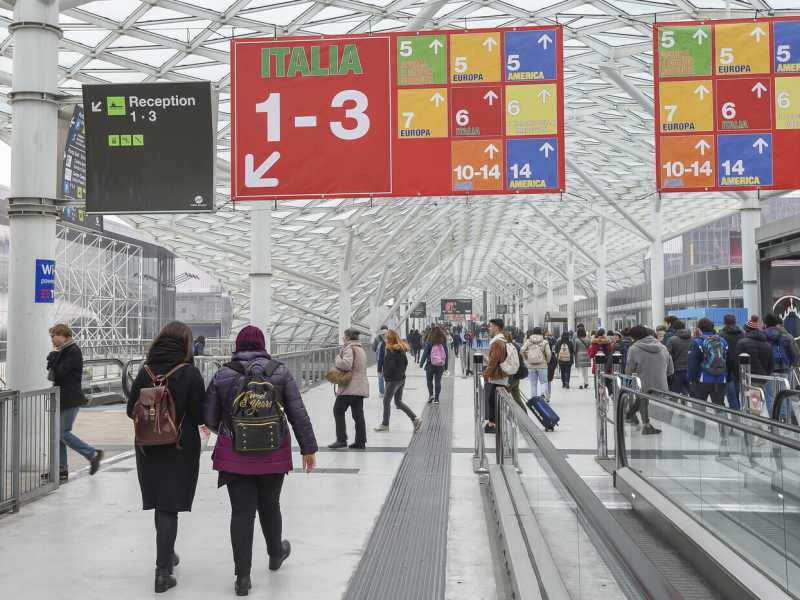 &nbsp;Rho, Fiera Milano (LaPresse)