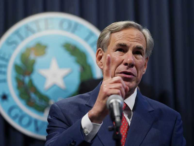 Greg Abbott , governatore dello stato del Texas dal 2015 (LaPresse)&nbsp;<br />