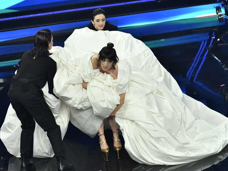 &nbsp;La Rappresentante di Lista, tra i concorrenti del Festival di Sanremo 2021 (foto LaPresse)