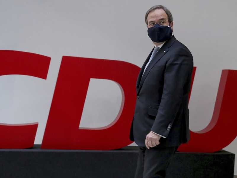Armin Laschet, presidente della CDU (LaPresse)&nbsp;<br />
